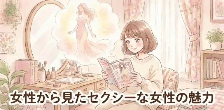 女性から見たセクシーな女性の魅力