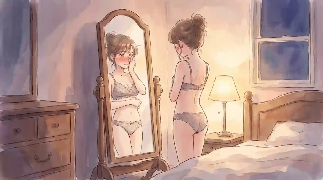 鏡前オナニーが楽しめるタイプはこんな女子！