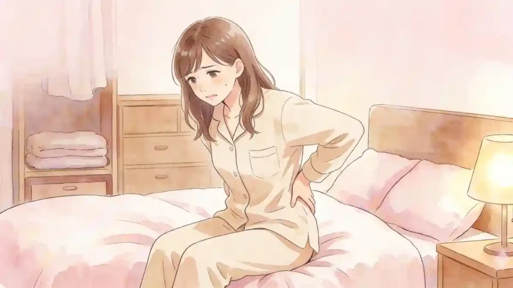 オナニーの後に腰が痛い