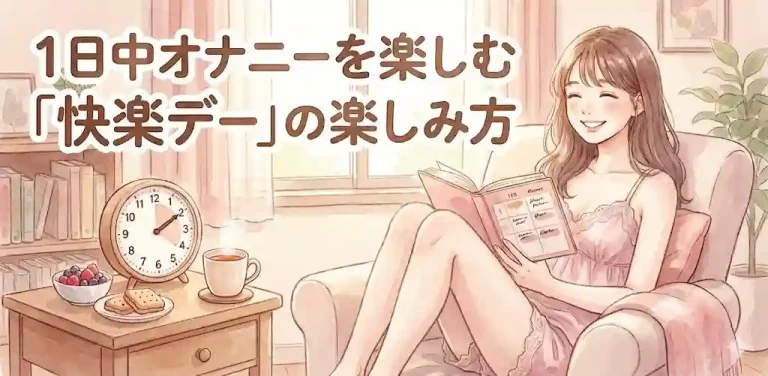 1日中オナニーを楽しむ「快楽デー」の楽しみ方