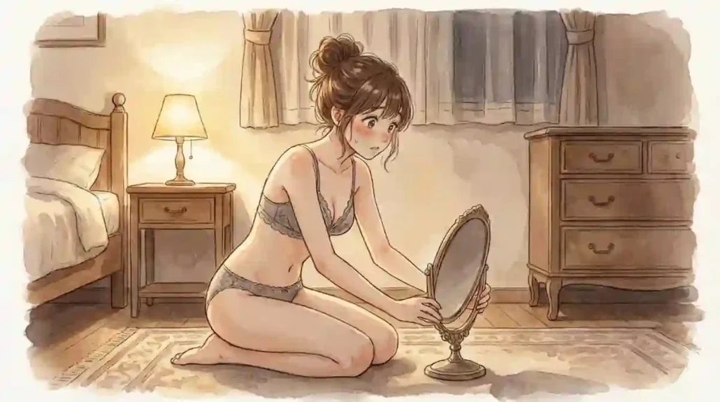 オナニーに鏡を使用する方法