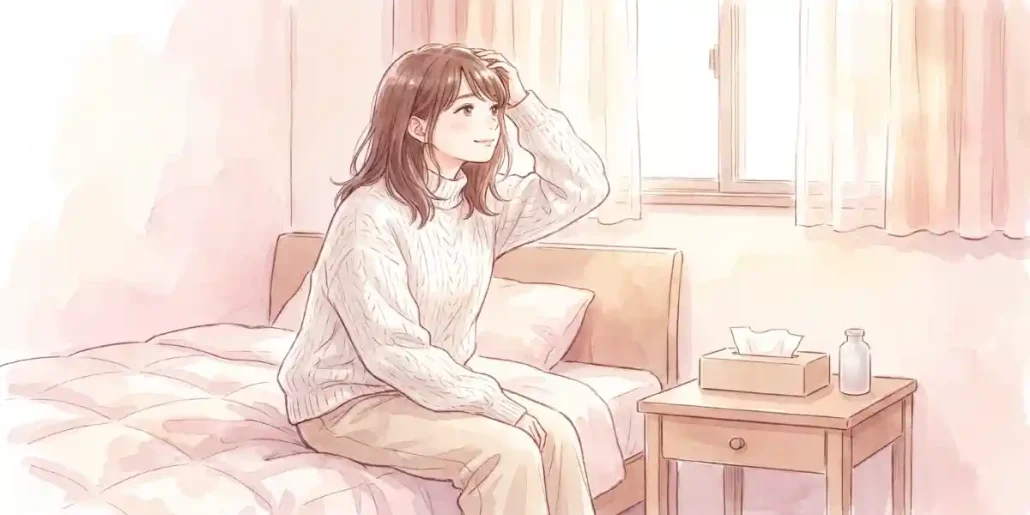 乾きがあるときは無理をしない