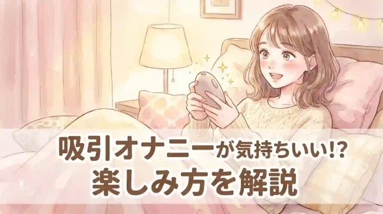 吸引オナニーが気持ちいい⁉楽しみ方を解説