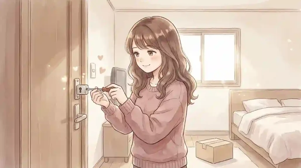 鍵・補助錠で物理的に侵入を防ぐ