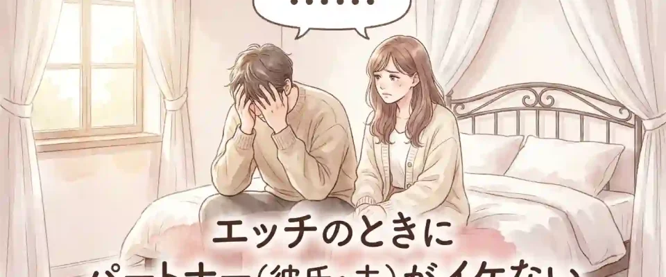 エッチのときにパートナー（彼氏・夫）がイケない…