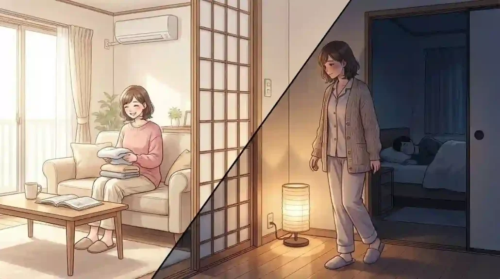 主婦のオナニー｜日中派／夜派