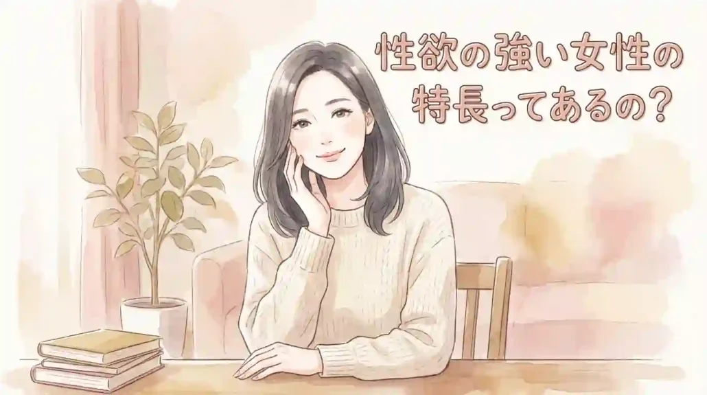性欲の強い女性の特長ってあるの？