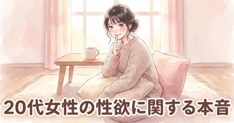 20代女性の性欲に関する本音トーク！心から楽しむためのリアルな体験談