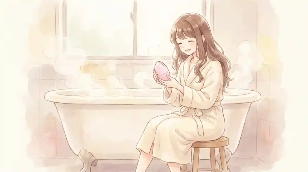 一人エッチをお風呂で楽しむ