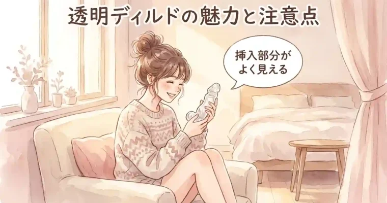 透明ディルドの魅力と注意点