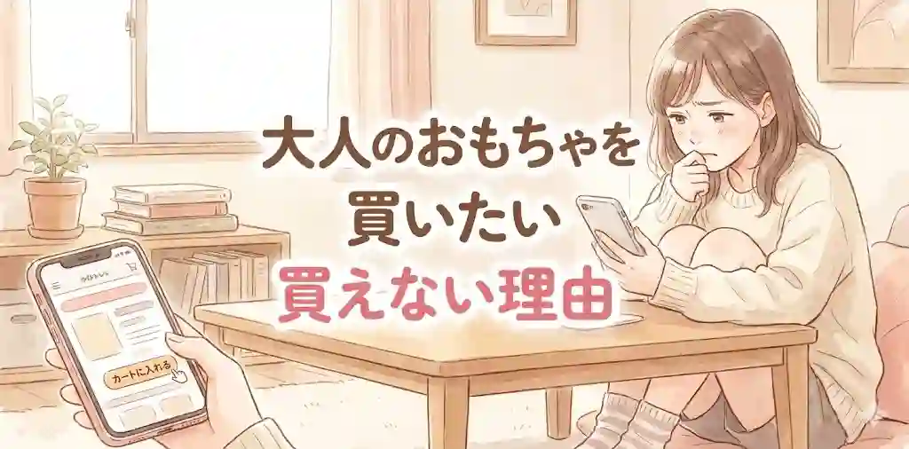 大人のおもちゃを買いたい！興味があるけど買えない私のリアルな気持ち