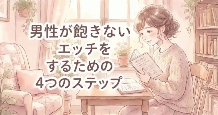 男性が飽きないエッチをするための4つのステップ