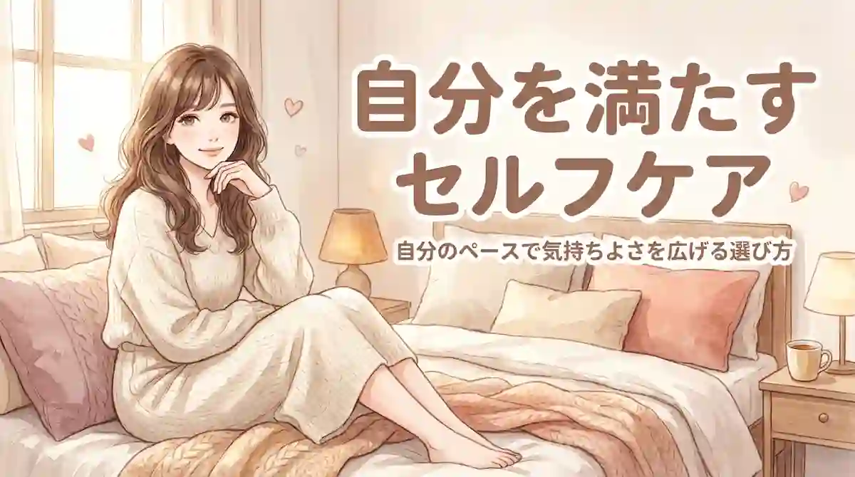 女性のオナニーのやり方｜自分のペースで気持ちよさを広げる選び方