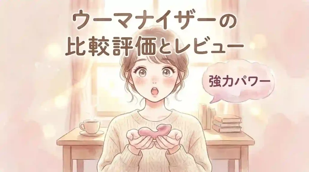 ウーマナイザーの比較評価とレビュー：強力パワーを体験者・愛用者が語る