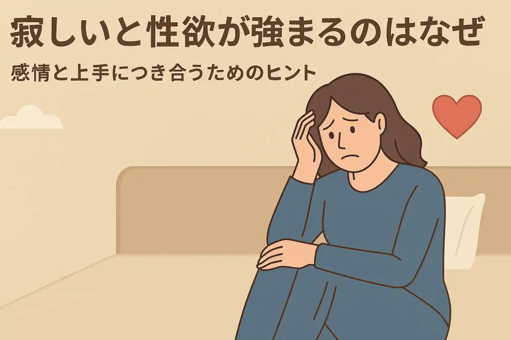 寂しいと性欲が強まるのはなぜ