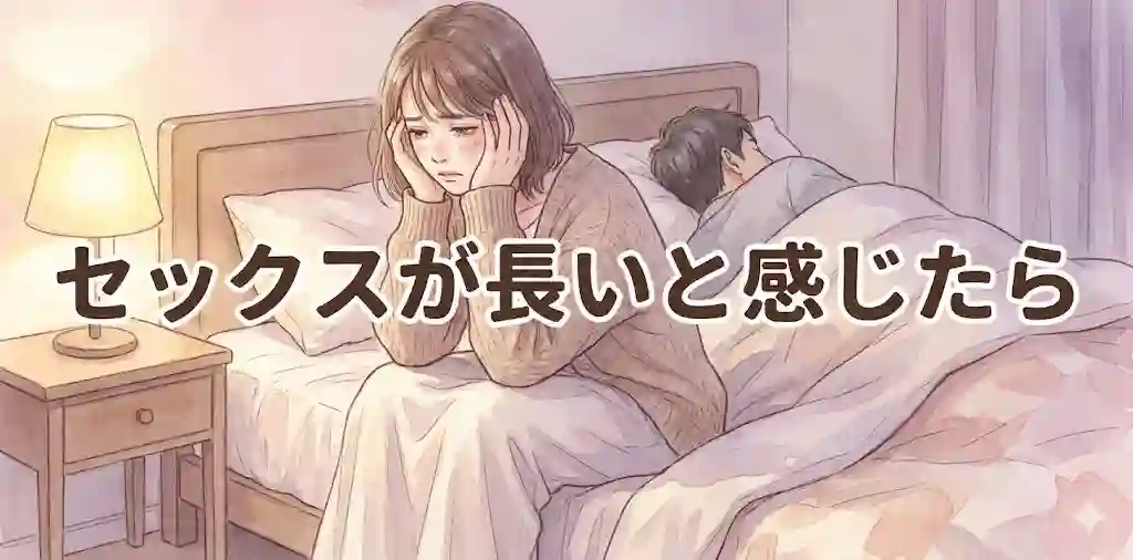 セックスが長いと感じたら……心地よく楽しむ7つのヒント