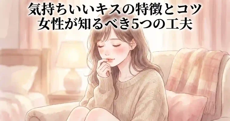 気持ちいいキスの特徴