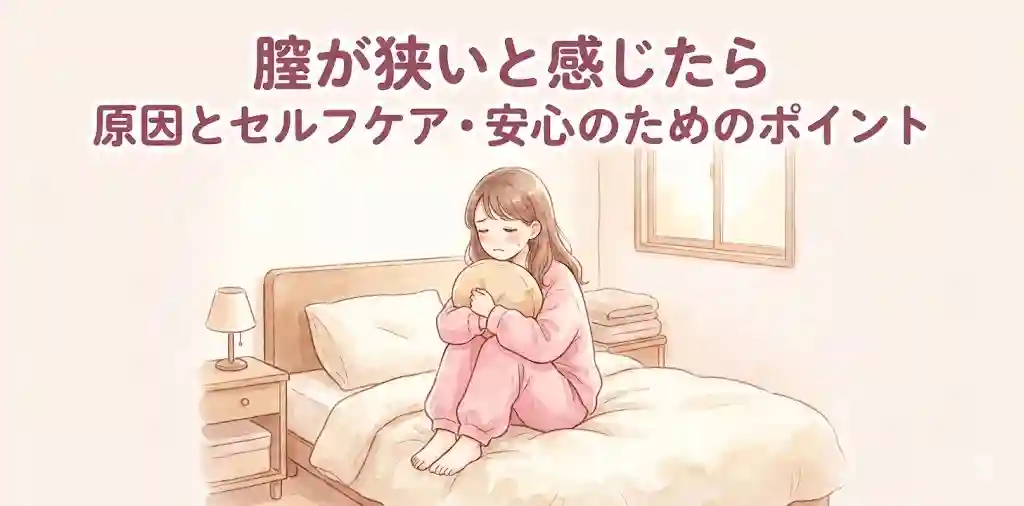 膣が狭いと感じたら｜原因とセルフケア・安心のたためのポイント