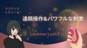 Lovense Lush3レビュー｜遠隔バイブ（アプリ）の強さと操作の細やかさが想像以上だった